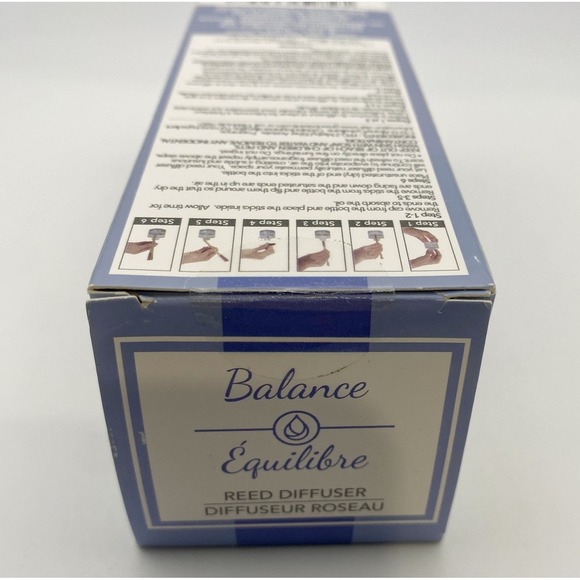 Balance Reed Diffuser‎ Equilibre  Aromatherapy 1.01oz 7 Reed Sticks - Picture 6 of 7